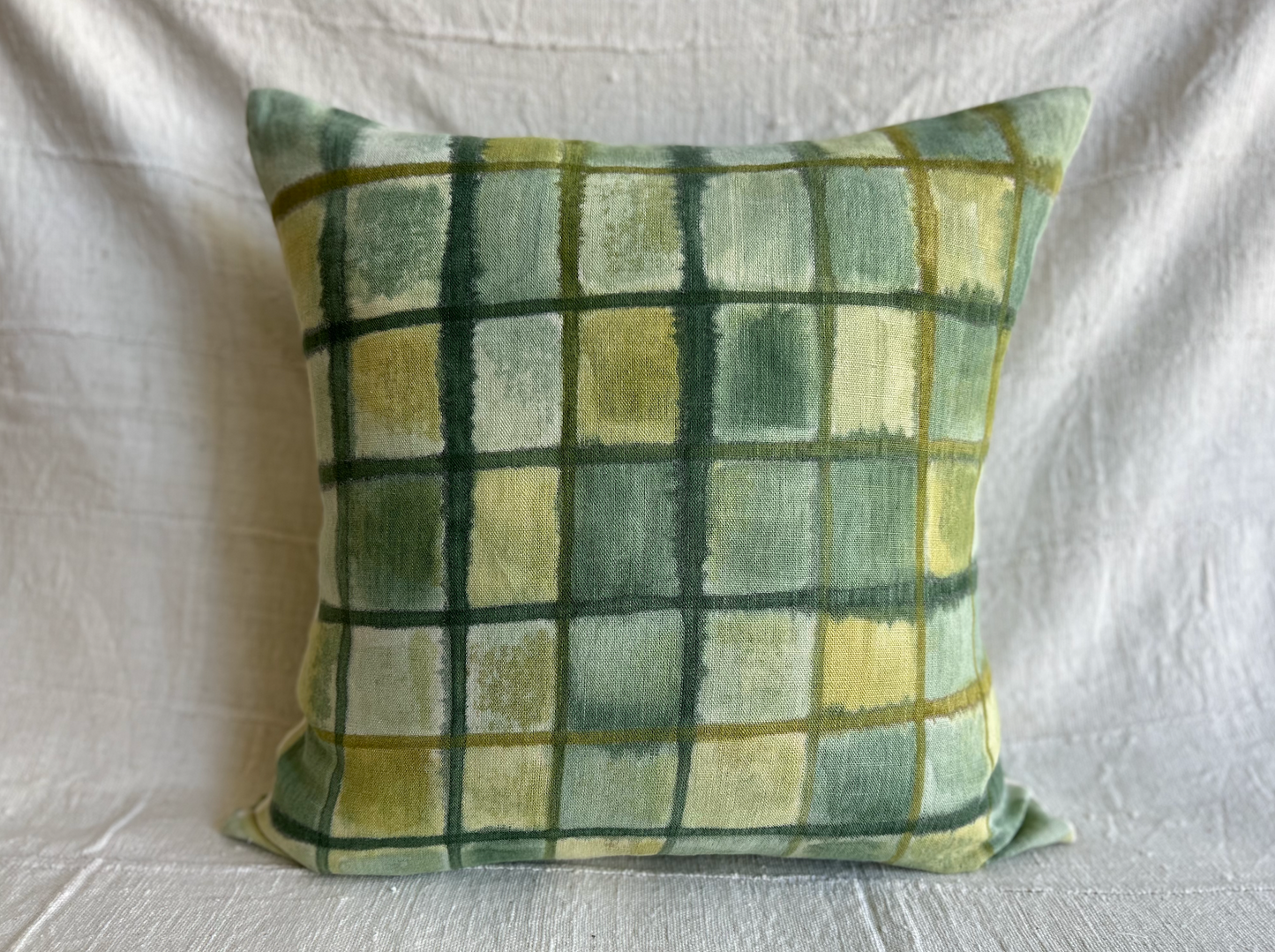 Mosaic Sage pillow